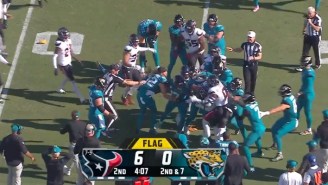 Azeez Al-Shaair’s Dirty Hit On Trevor Lawrence Sparked A Brawl Between The Jaguars And Texans