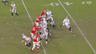 The Chiefs Beat The Raiders After Vegas Fumbled A Snap With 14 Seconds Left