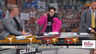 College Football Fans Were Stunned By Timothée Chalamet’s Ball Knowledge On Gameday