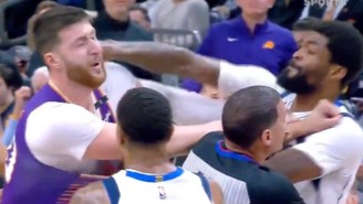 Naji Marshall Swung On Jusuf Nurkic After Getting Slapped In The Face During Mavs-Suns