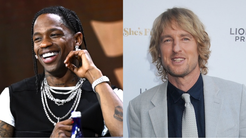Travis Scott & Owen Wilson Perform 'Fe!n' At Rolling Loud