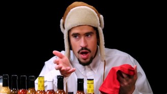 Bad Bunny Quit The ‘Hot Ones’ Challenge Early After Expressing Concern About His Colon