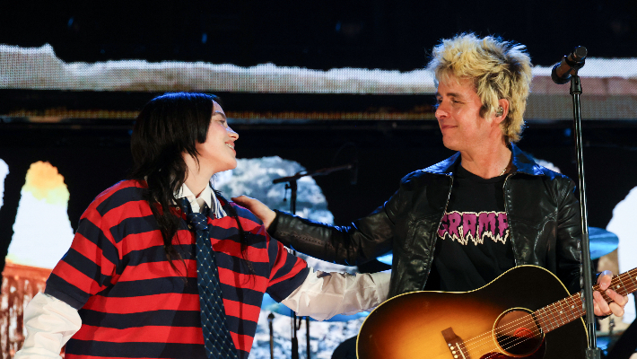 Billie Eilish And Green Day Treated Fans To A Surprise Duet Of ‘Last Night On Earth’ During The FireAid LA Benefit Concert