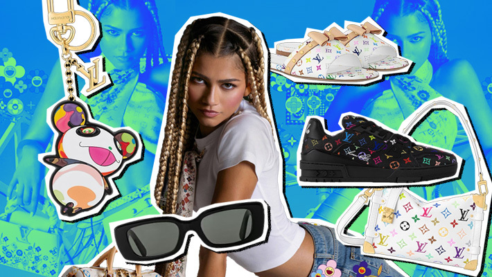 Zendaya Stars In The New Louis Vuitton x Takashi Murakami Collection