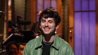 Timothée Chalamet Jokes About His Awards Season Losing Streak On ‘SNL,’ Which ‘A Complete Unknown’ Could Break