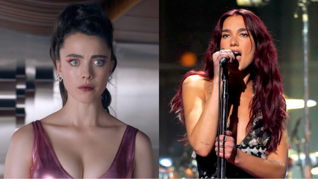 Margaret Qualleyâs The Substance Outfit Inspired By Dua Lipa, BeyoncÃ©