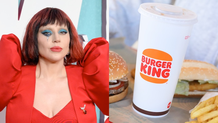 A Burger King Customer Looked Stunned To See Lady Gaga