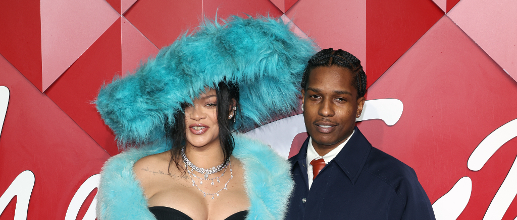 Rihanna ASAP Rocky The Fashion Awards 2024 (1024x437)