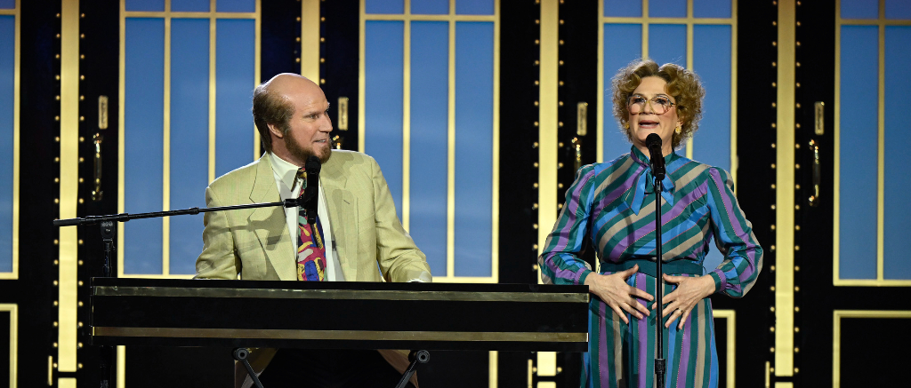 Will Ferrell Ana Gasteyer SNL 50 Peacock (1024x437)