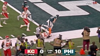 Patrick Mahomes Threw The First Playoff Pick-Six Of His Career As Cooper DeJean Put The Eagles Up 17