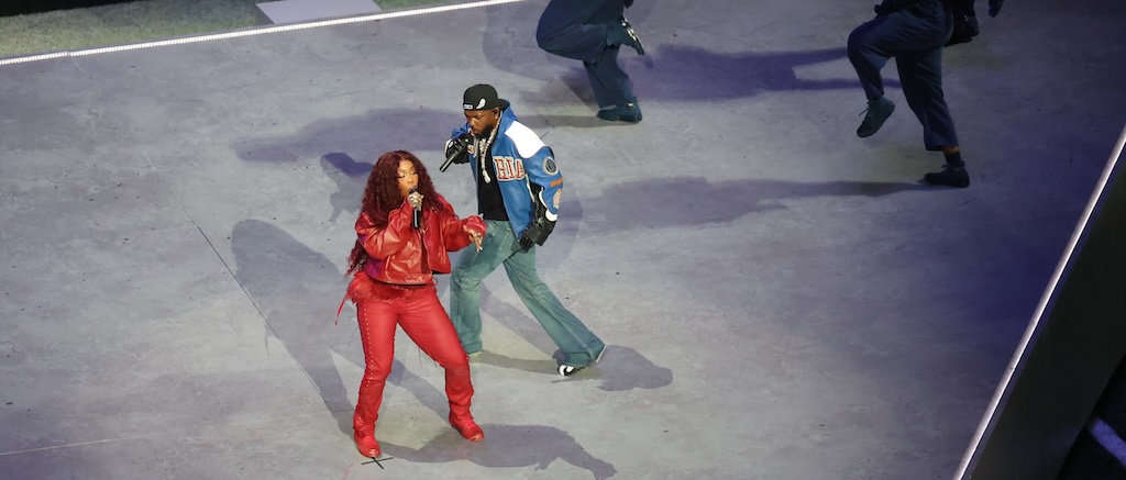 sza kendrick lamar super bowl 2025