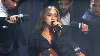 Tate McRae Went Full Throttle During Her Performance Of ‘Sports Car’ At ‘SNL’