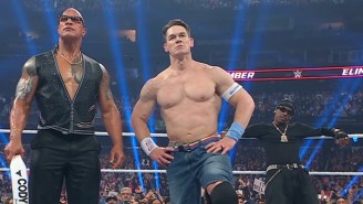 Travis Scott Joined The Rock And John Cena In A Post Elimination Chamber Beatdown Of WWE Champ Cody Rhodes