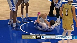 Cooper Flagg Injured His Ankle In Duke’s ACC Tournament Opener