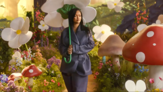 Rihanna Channels Smurfette In Her Colorful ‘Friend Of Mine’ Video