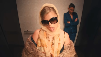 Renee Rapp And Alexandra Shipp Trash A Hotel Room In The Hedonistic ‘Mad’ Video