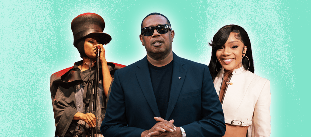 Master P, Erykah Badu, and GloRilla(1024X450)