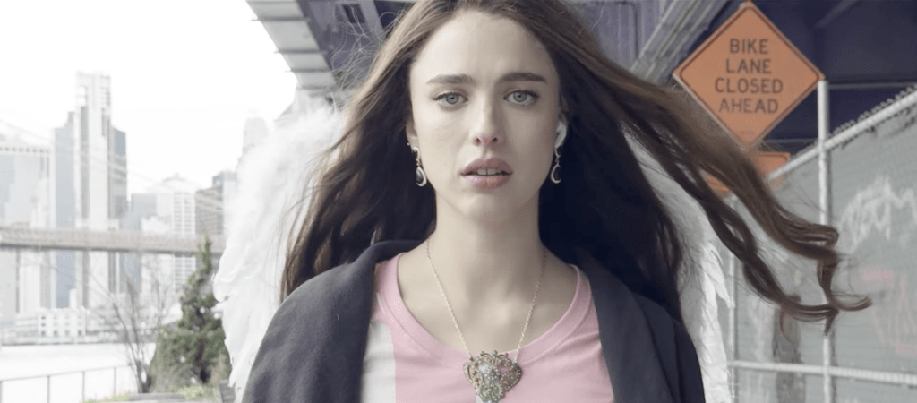 margaret qualley as lace manhattan in the sun she lies video