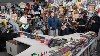 Turnstile Did The First-Ever Stage Dive At An NPR Tiny Desk Concert