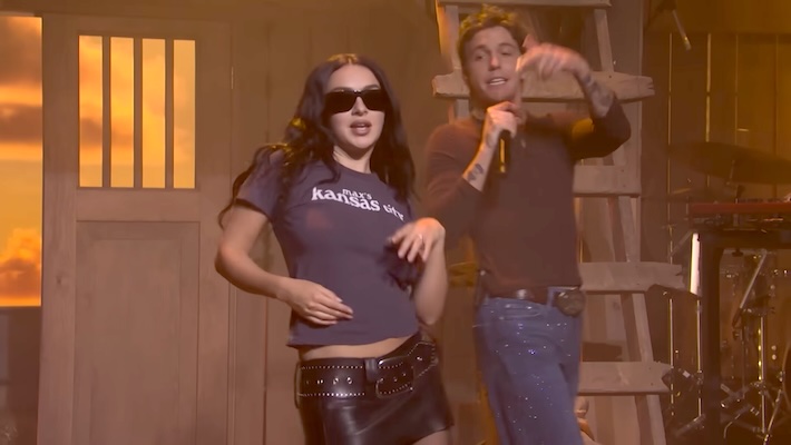 Charli XCX Made A Surprise ‘SNL’ Appearance As Role Model’s ‘Sally’ For His Performance