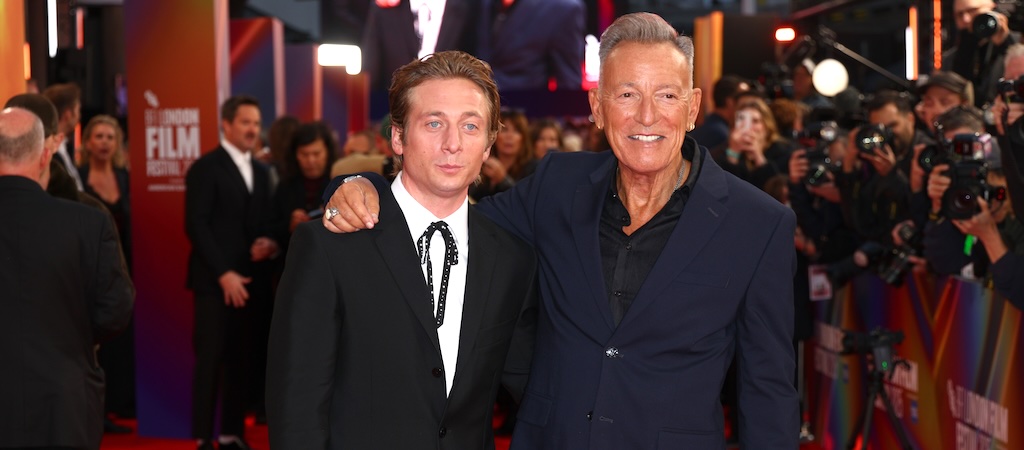 Jeremy Allen White Bruce Springsteen getty