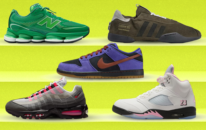 SNX: This Week’s Best Sneakers, Featuring The Jordan 5 Soft Pink & More