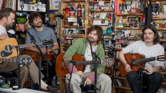 Tame Impala Goes Acoustic For An Intimate New Tiny Desk Concert