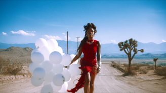 Sudan Archives Hitchhikes In Heels In Her Balloon-Filled ‘A Bug’s Life’ Video