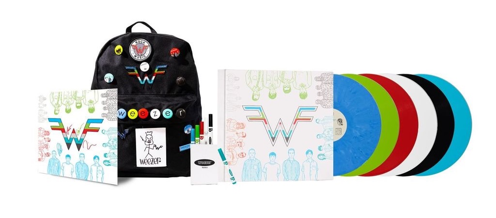 weezer カラーレコード　新品未使用 新品未開封】weezer ウィーザー Blue Album アナログ レコード LP
